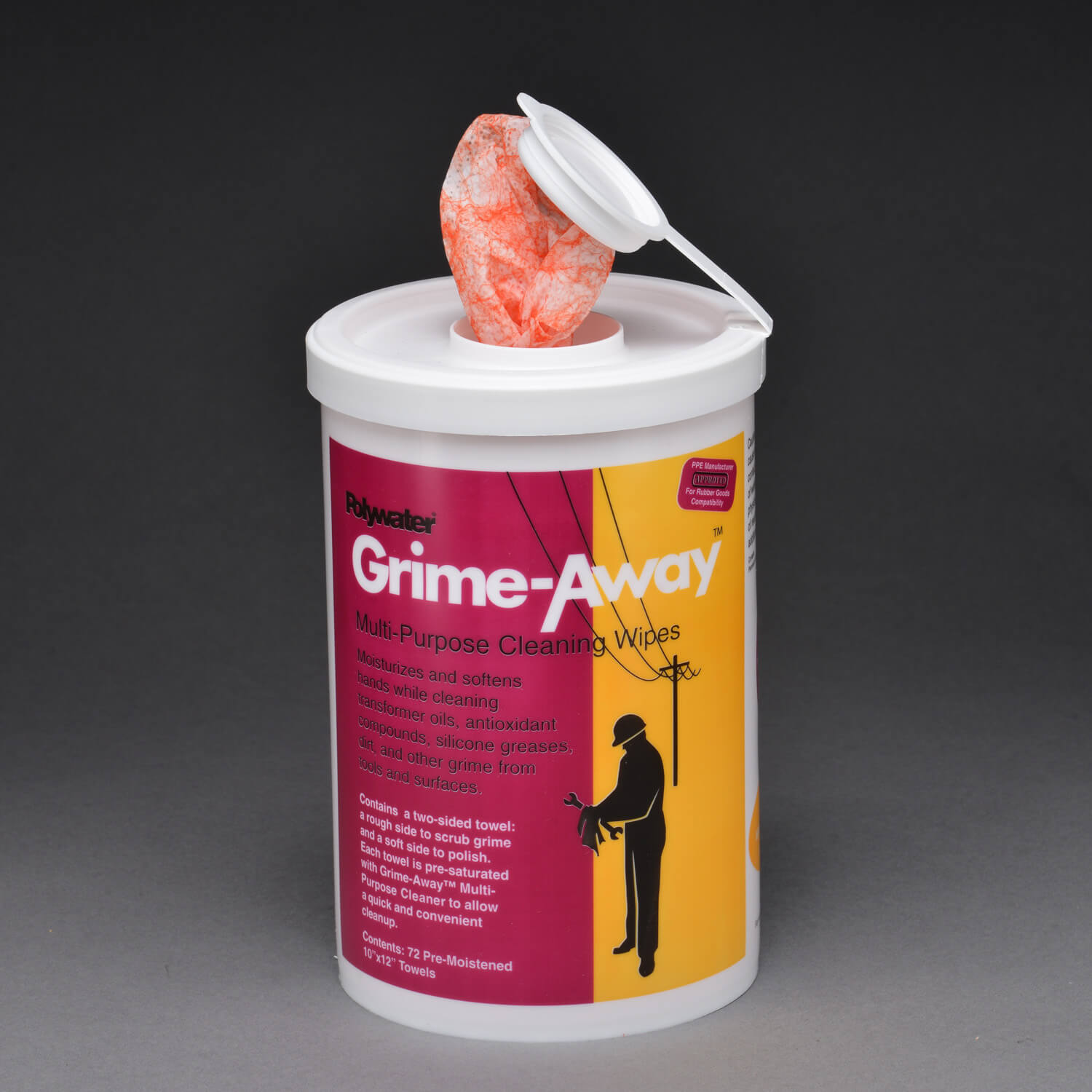 Polywater® Grime-Away™ Cleaning Wipes